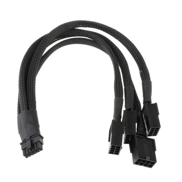16Pin (12 4) 12Vhpwr Extender PCIe 5.0 Zasilanie GPU