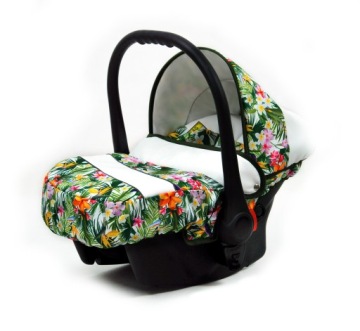 3в1 ТРОПИЧЕСКАЯ ГОНДОЛЬНАЯ КОЛЯСКА, АЛЮМИНИЕВОЕ КРЕСЛО