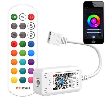 Sterownik LED do RGB WiFi Smart Android iOS pilot