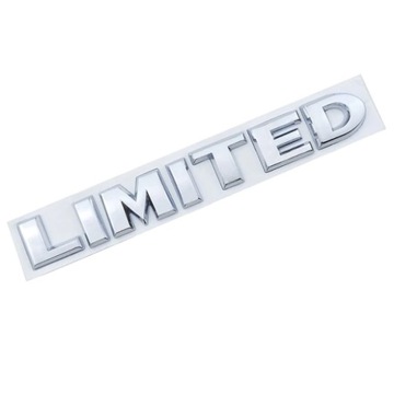 ZNAK NÁPIS JEEP OMEZENÍ 4X4 CHRÓM