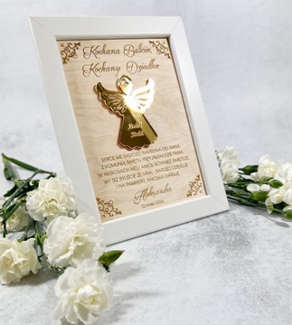 СПАСИБО КРЕСТНОМУ ОТЦУ ПОДАРОК ​​ЗОЛОТОЙ АНГЕЛ