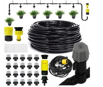 СИСТЕМА ОРОШЕНИЯ ВОДНАЯ ЗАВЕСА РАСПЫЛИТЕЛЬ САДОВОГО ТУМАНА 10м