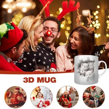 Креативный космический дизайн Многофункциональные кружки 3D эффект Кружка с котом К