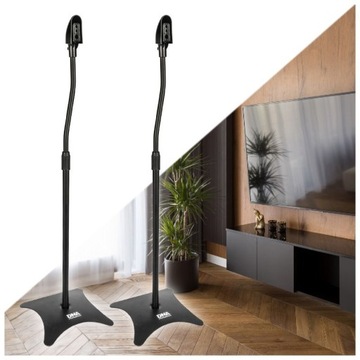 СТОЙКИ ДЛЯ ШТАТИВА ПОДСТАВКИ ДЛЯ СТЕРЕО КОЛОНОК ДЛЯ ДОМАШНЕГО КИНОТЕАТРА 68-110 СМ, ПАРА