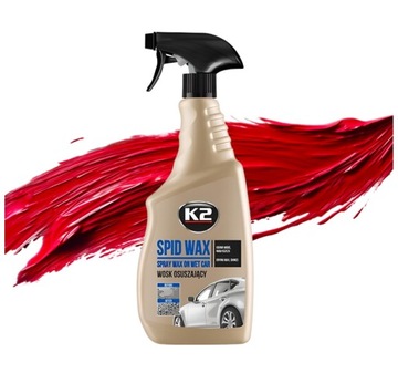 K2 Spid Wax 750ml Syntetyczny Wosk Samochodowy Do Każdego Lakieru