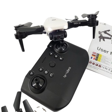 Мини-дрон IDEA10 для детей, радиоуправляемый квадрокоптер, 2,4 ГГц, Wi-Fi, FPV, 18 мин.