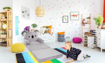 ОГРОМНОЕ СКЛАДНОЕ КРЕСЛО, ПЛЮШЕВОЕ СТУЛ, СТУЛ, КРОВАТЬ