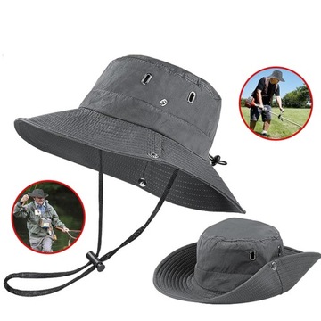 Рыбацкая шляпа лето лето латвийский мужской пляж