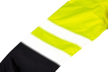 Kurtka robocza ostrzegawcza wodoodporna, żółta, ro
