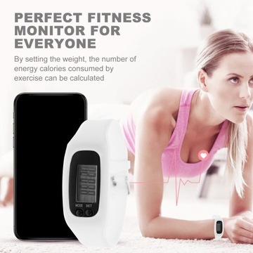 Наручные часы с шагомером Многофункциональный светодиодный браслет