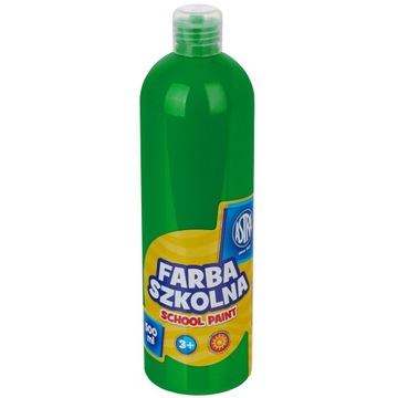 Краски для плакатов ASTRA, 12 цветов x 500 мл, темперный НАБОР