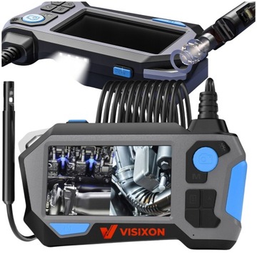 ИНСПЕКЦИОННАЯ КАМЕРА ЭНДОСКОП 5M FULL HD ЖК-дисплей 4,3 ДЮЙМА USB VISIXON GALAXY