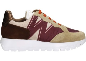 Wonders Półbuty A-2452-T 38 Trend I Beige Nylon Ripstop