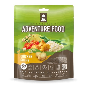Adventure Food Chicken Curry 600 kcal danie liofizowane racja żywnościowa