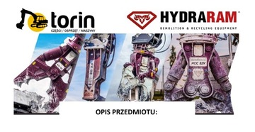 Ножницы для резки стального лома Hydraram HSS-45RV 40-50 т 4380 кг