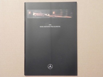 Prospekt - MERCEDES - AMG - C E S CLK SLK SL - 1997 r