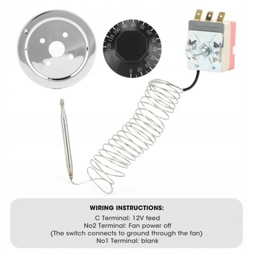 Термостат контроля температуры 0-120°C