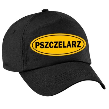 Prezent pszczelarza CZAPKA PSZCZELARZ czarna P11
