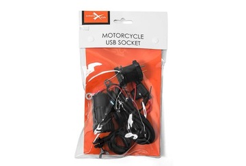 Зарядное устройство для мотоцикла с 2 портами USB – 4,8 А