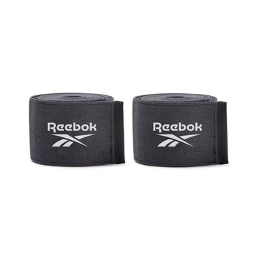 TAŚMY WZMACNIAJĄCE KOLANA CZARNE REEBOK