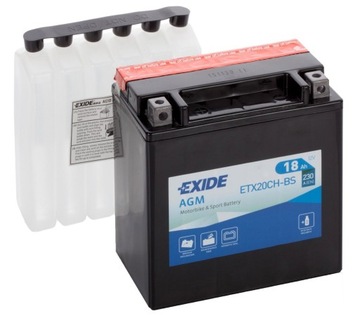 Akumulator motocyklowy Exide YTX20CH-BS 18Ah 230A