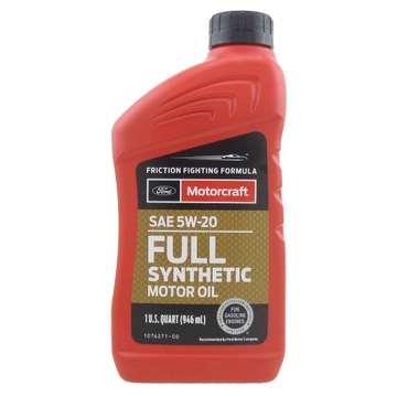 OLEJ SILNIKOWY 5W20 FULL SYNTHETIC MOTORCRAFT 0,94L