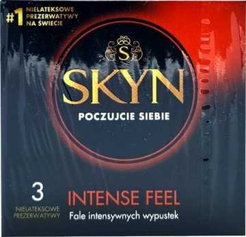 UNIMIL SKYN INTENSE FEEL kartonik 3 szt