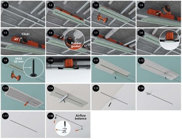 ERGOVENT LINEO PRO ОДНОПРОФИЛЬНЫЙ