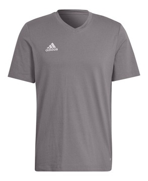 KOSZULKA ADIDAS BAWEŁNIANA ROZ. XL T-SHIRT SZARA Entrada 22 HC0449