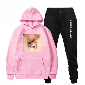 KOMPLET DRES ARIANA GRANDE BLUZA SPODNIE KOLORY