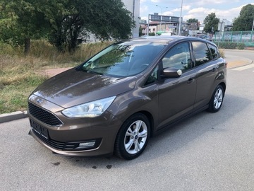 Ford C-MAX II Grand C-MAX Facelifting 1.0 EcoBoost 125KM 2016 FORD C-MAX BEZWYPADKOWY IDEALNY STAN JAK NOWY TYLKO 65 TYS KM Z NIEMIEC