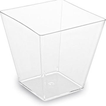 КОНТЕЙНЕРЫ КВАДРАТНЫЕ ЧАШКИ ДЛЯ ДЕСЕРТОВ КРУЖКИ СЛАДКИЙ ФУРШЕТНЫЙ СТОЛ 60МЛ 50шт