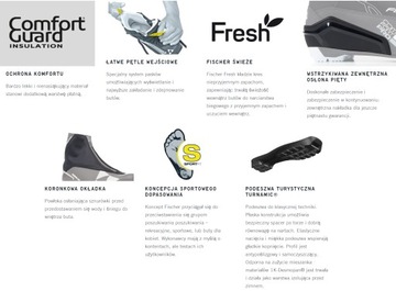 buty biegowe Fischer XC Comfort 44 NOWE