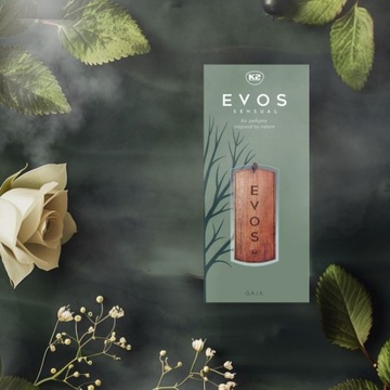 K2 EVOS GRACE GAIA Деревянный автомобильный кулон с ароматом духов