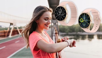 ЧАСЫ ЖЕНСКИЕ SMARTWATCH, розовые, спортивные, в подарок СОЕДИНЕНИЯ