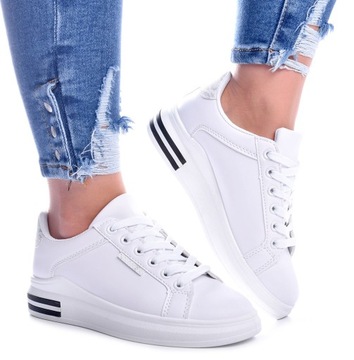 Buty Damskie Adidasy Koturn Sportowe Maddie r.39