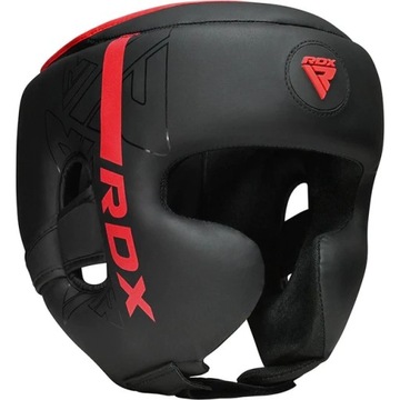 Kask bokserski Sparingowy RDX F6MR Profesjonalny Kask Sparingowy Black&Red