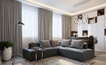 Карниз для штор, двойной алюминиевый потолочный рельс, 320 см