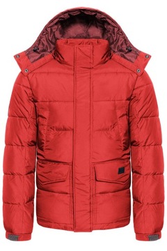 LEE PUFFER JACKET MĘSKA KURTKA ZIMOWA KAPTUR 2XL