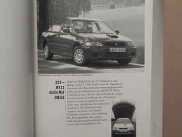 Prospekt - MAZDA 323 - PRESSKIT + ZDJĘCIA - 1995 r