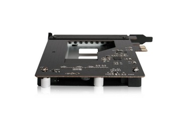 Карта PCIe 2.0 для 2,5-дюймового твердотельного накопителя/жесткого диска SATA с возможностью горячей замены (ToughArmor MB839SP-B)