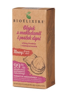 Bioelixire ORGANIC Olejek z makadamii 50ml