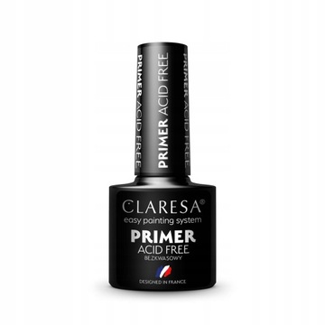 CLARESA PRIMER BEZKWASOWY do paznokci hybryd 5ml