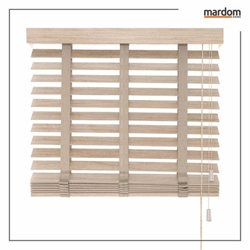 ДЕРЕВЯННЫЕ ЖАЛЮЗИ, 50 ММ, ГОРИЗОНТАЛЬНЫЙ БАМБУК