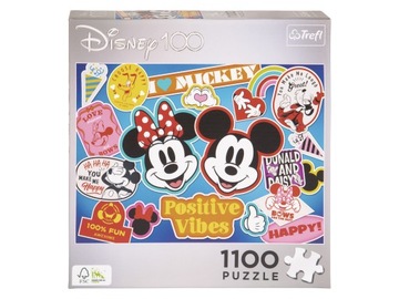 Puzzle Trefl Disney 100 Years of Wonder 1100 ele. Myszka Miki