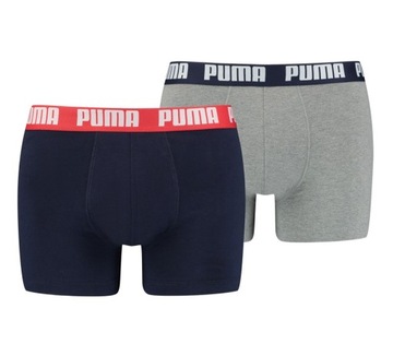 Bokserki męskie majtki PUMA basic BAWEŁNA 2PAK L