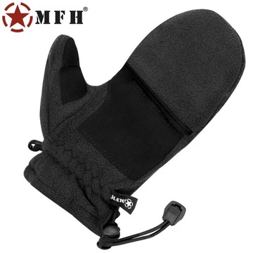 ЗИМНИЕ ВОЕННЫЕ ФЛИСОВЫЕ ПЕРЧАТКИ MFH С КЛАПАНОМ XL