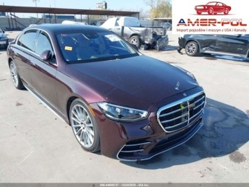Mercedes Klasa S W223/V223 2023 Mercedes-Benz Klasa S MERCEDES-BENZ S 580 4MATIC 4.0 Benzyna 496KM