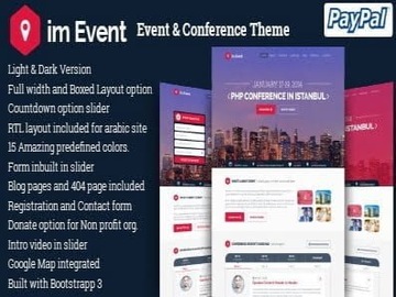 Szablon Im Event Event & Conference Wordpress