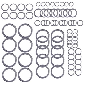 НАБОР АЛЮМИНИЕВЫХ ПОДКЛАДОК, 300 ШТ, СМЕШИВАНИЕ 30 РАЗМЕРОВ + ОРГАНАЙЗЕР